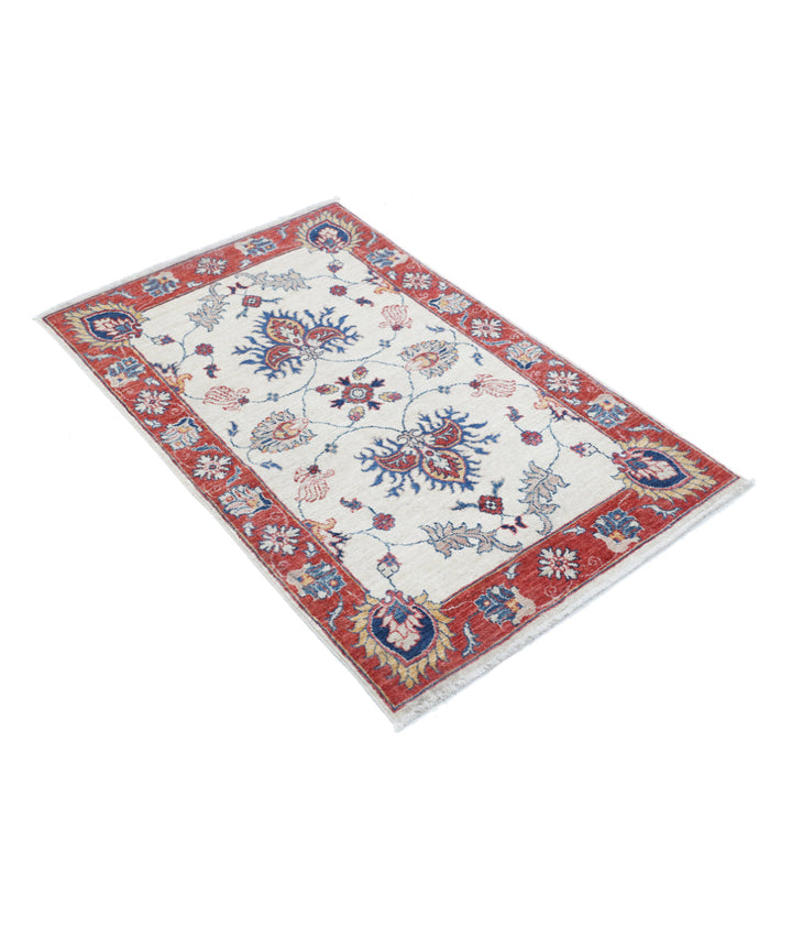 Hand Knotted Ziegler Farhan Wool Rug 2' 7" x 4' 3" - No. AT775342