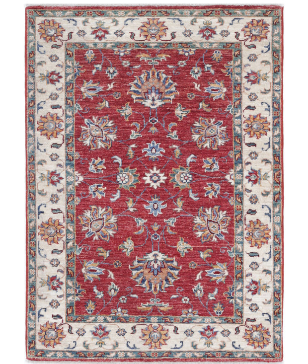 Hand Knotted Ziegler Farhan Wool Rug 2' 8" x 3' 9" - No. AT53882