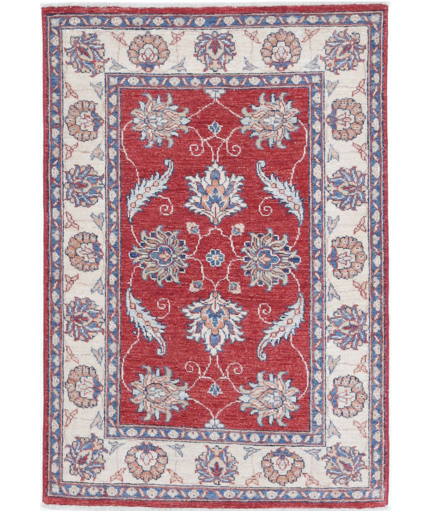 Hand Knotted Ziegler Farhan Wool Rug 2' 8" x 3' 10" - No. AT76681