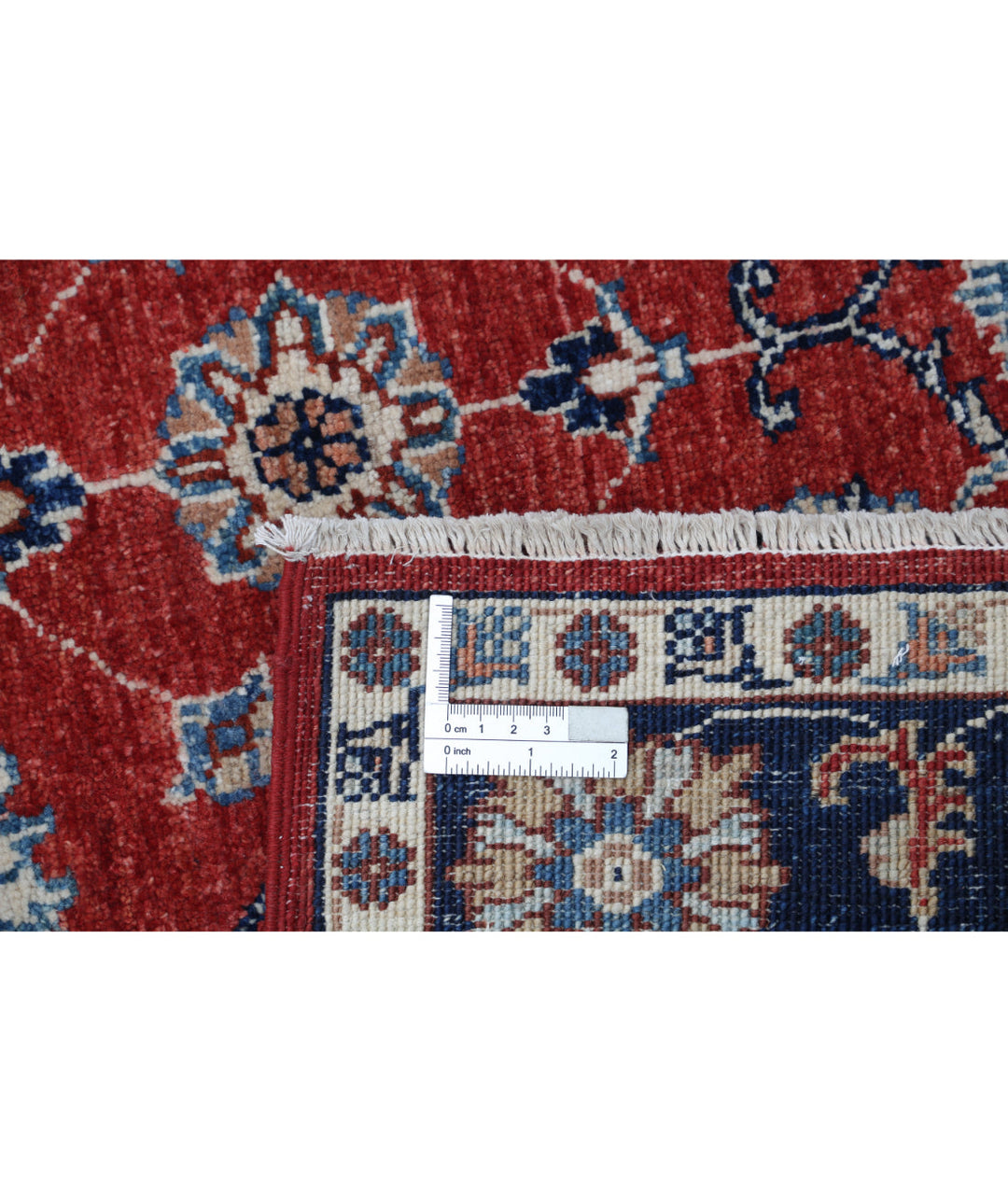 Afghan Ziegler Farhan Rug 4' 0" x 5' 9" Hand-Knotted | No. AT25509