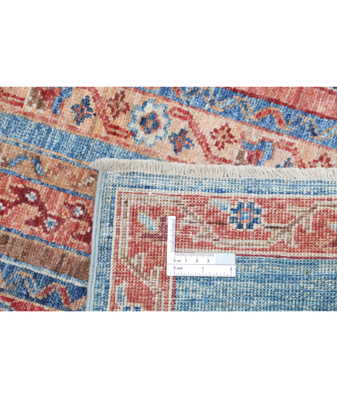 Afghan Shaal Rug 2' 9" x 3' 11" Hand-Knotted | No. AT59226