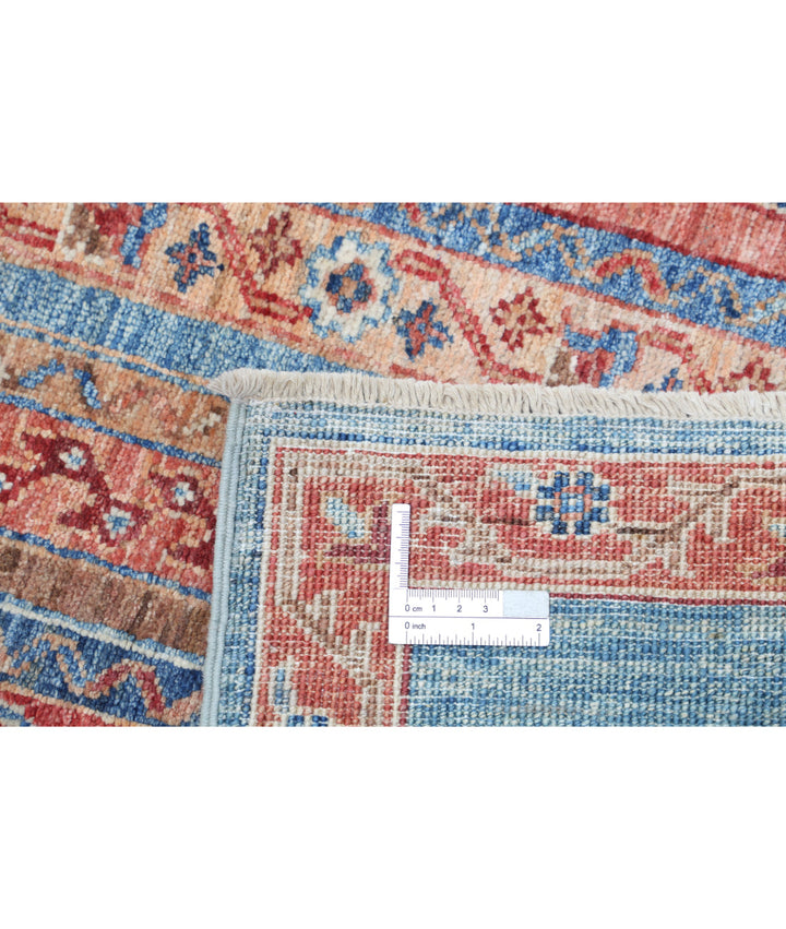 Afghan Shaal Rug 2' 9" x 3' 11" Hand-Knotted | No. AT59226