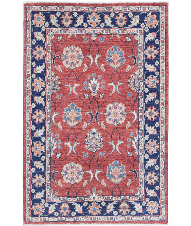 Hand Knotted Ziegler Farhan Wool Rug 2' 9" x 4' 2" - No. AT74616