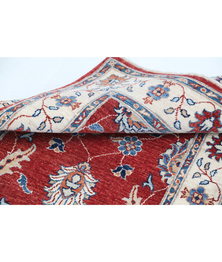 Afghan Ziegler Rug 2' 8" x 4' 3" Hand-Knotted | No. AT80157