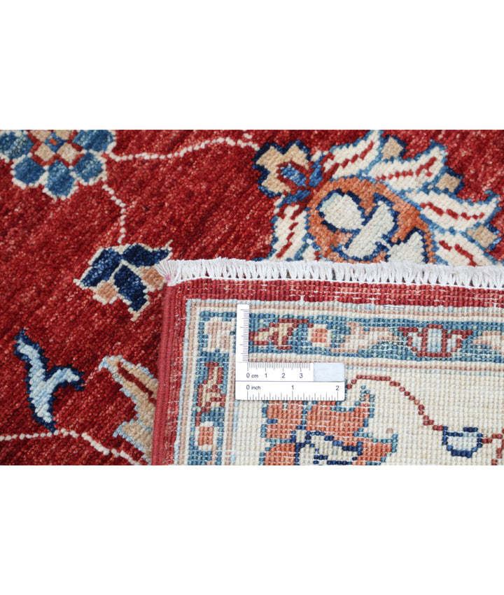 Afghan Ziegler Rug 2' 9" x 4' 3" Hand-Knotted | No. AT59948