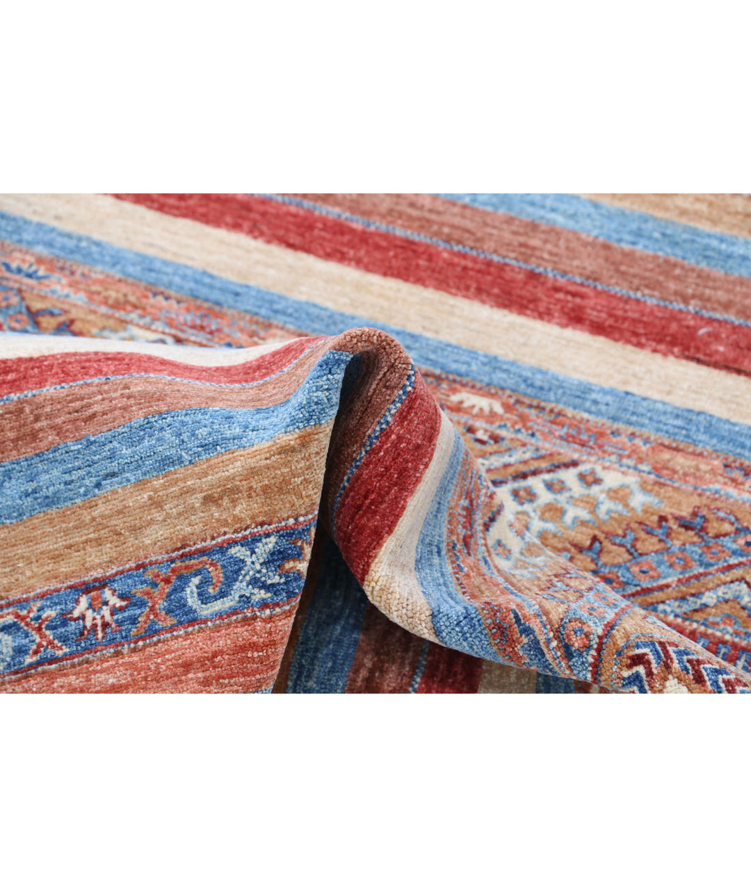 Afghan Khurjeen Rug 2' 11" x 4' 10" Hand-Knotted | No. AT80908