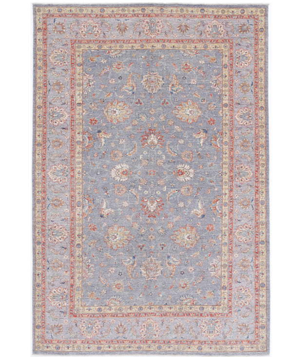 Hand Knotted Ziegler Farhan Wool Rug 6' 7" x 9' 10" - No. AT97229