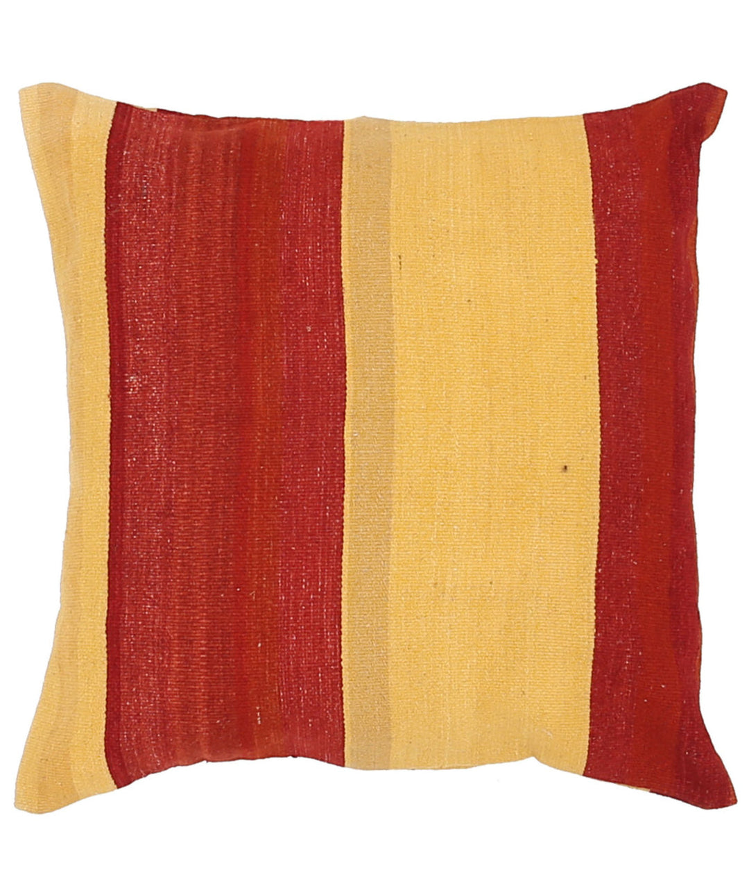 Afghan Geometric Pillow 2' 2" x 2' 2" Hand-Knotted