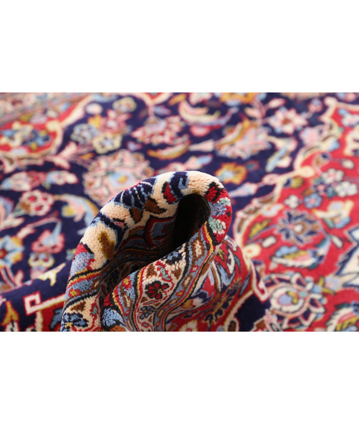 Afghan Kashan Rug 6' 5" x 10' 3" Hand-Knotted | No. AT32201