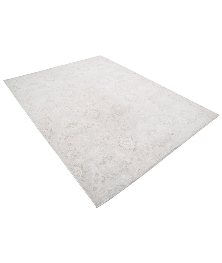 Afghan Oriental Rug 6' 2" x 8' 0" Hand-Knotted | No. AT32472