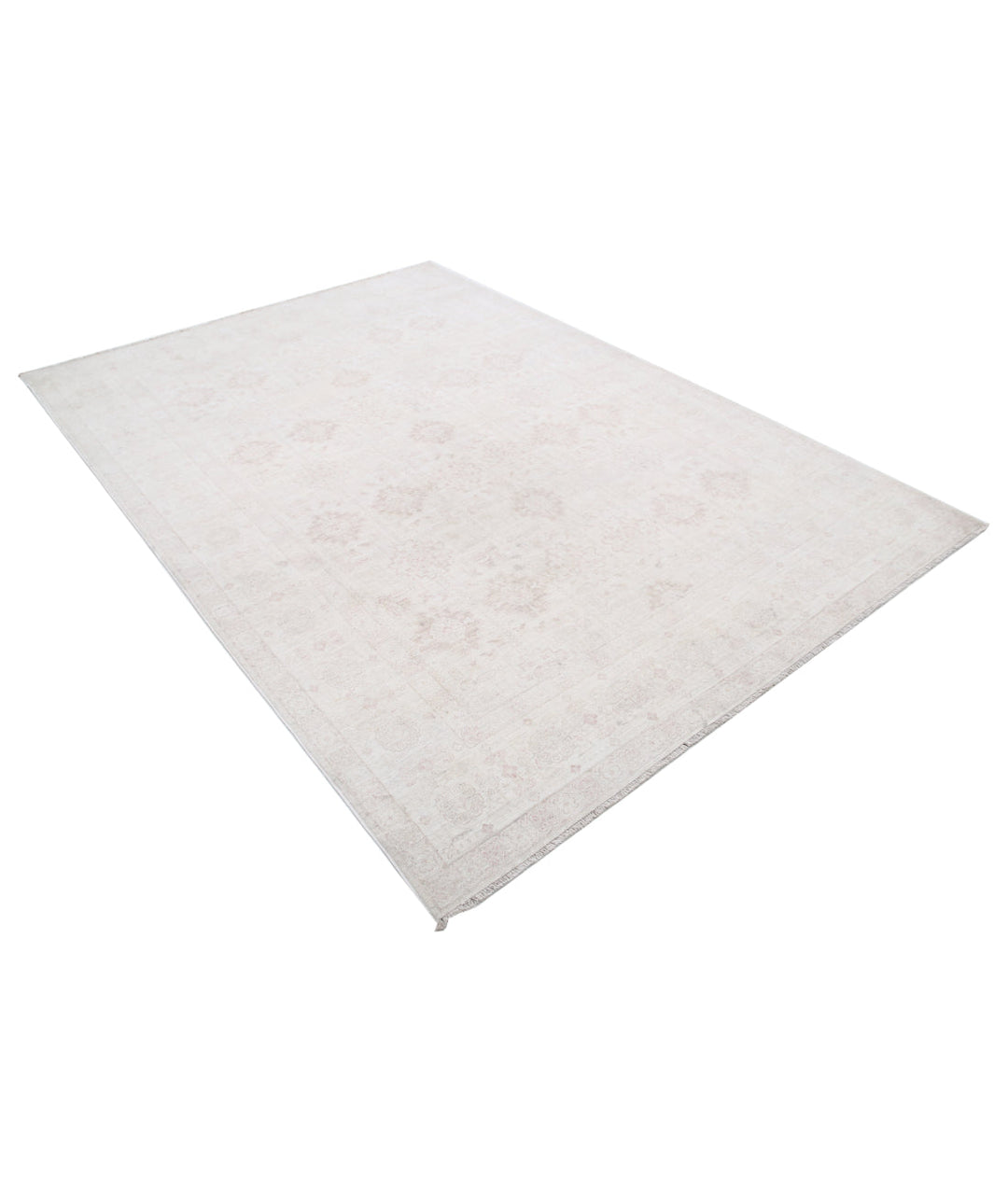 Afghan Serenity Rug 6' 1" x 8' 6" Hand-Knotted | No. AT53268