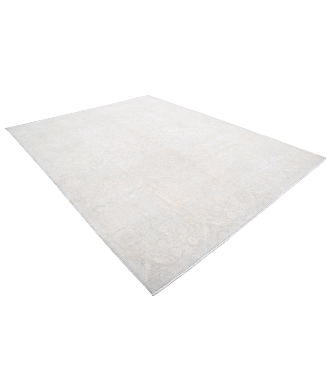 Brown Afghan Oriental Rug 8' 9" x 11' 0" Hand-Knotted | No. AT12328