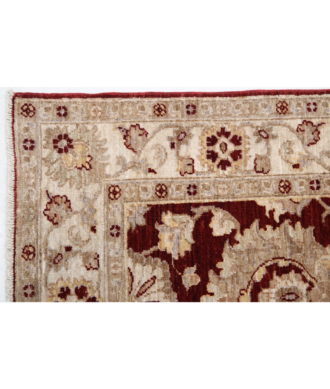 Afghan Ziegler Farhan Rug 2' 7" x 13' 8" Hand-Knotted | No. AT88521