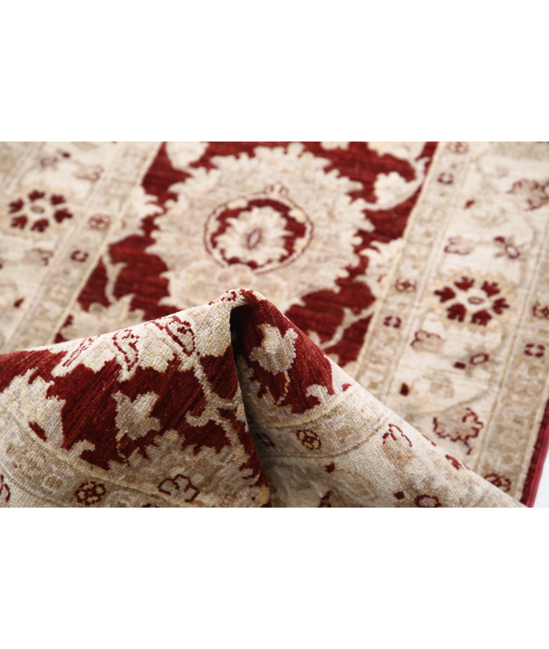 Afghan Ziegler Farhan Rug 2' 7" x 13' 8" Hand-Knotted | No. AT88521