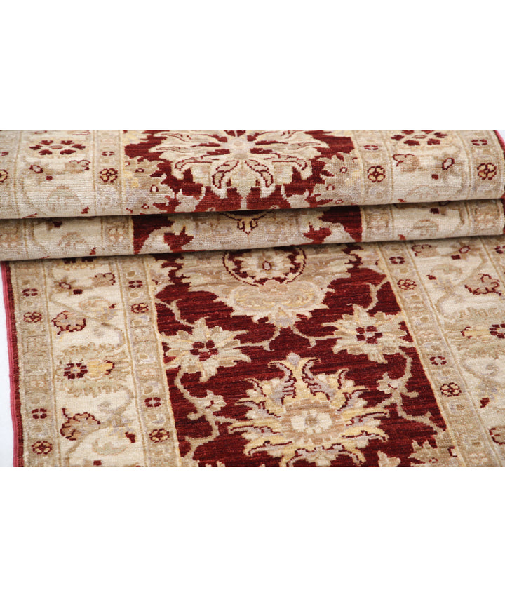 Afghan Ziegler Farhan Rug 2' 7" x 13' 8" Hand-Knotted | No. AT88521