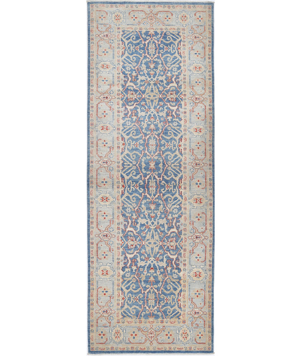 Hand Knotted Ziegler Farhan Wool Rug 2' 11" x 8' 8" - No. AT61276