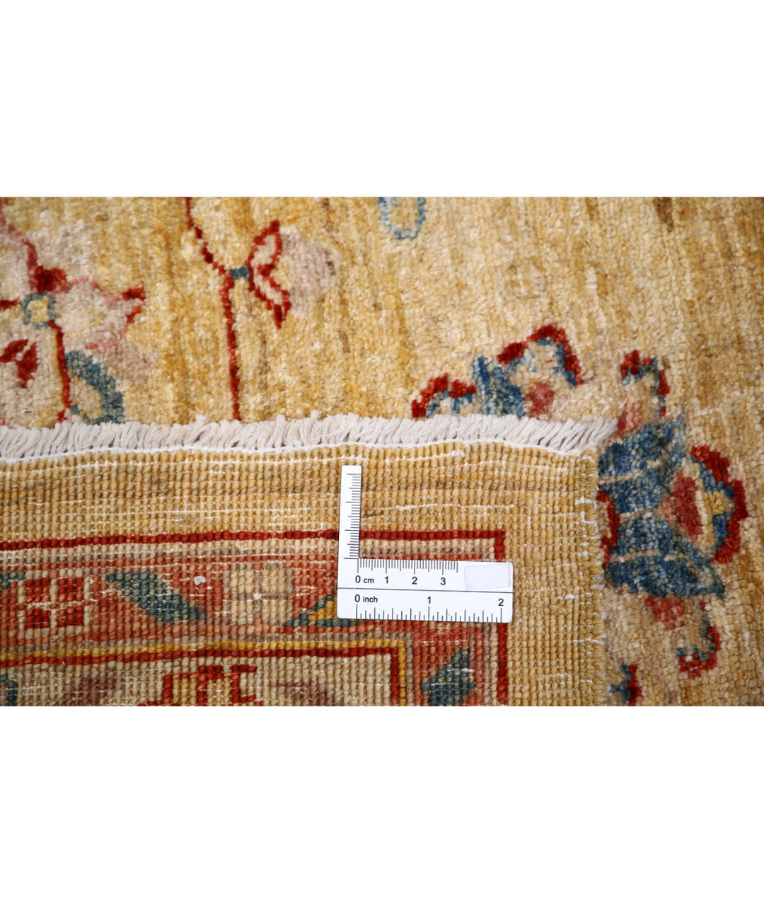 Afghan Ziegler Sultanabad Rug 8' 2" x 10' 8" Hand-Knotted | No. AT60307