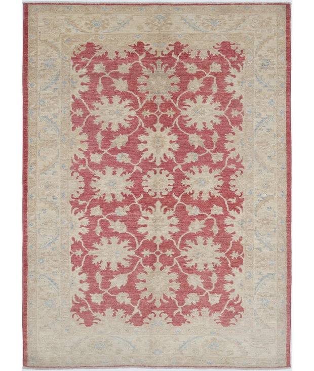 Hand Knotted Ziegler Farhan Wool Rug 4' 10" x 6' 8" - No. AT71153