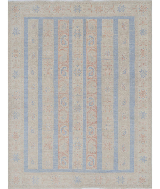 Hand Knotted Shaal Wool Rug 4' 9" x 6' 0" - No. AT32407