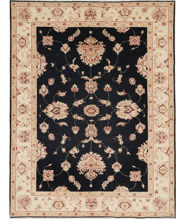 Hand Knotted Ziegler Farhan Wool Rug 4' 11" x 6' 3" - No. AT10588