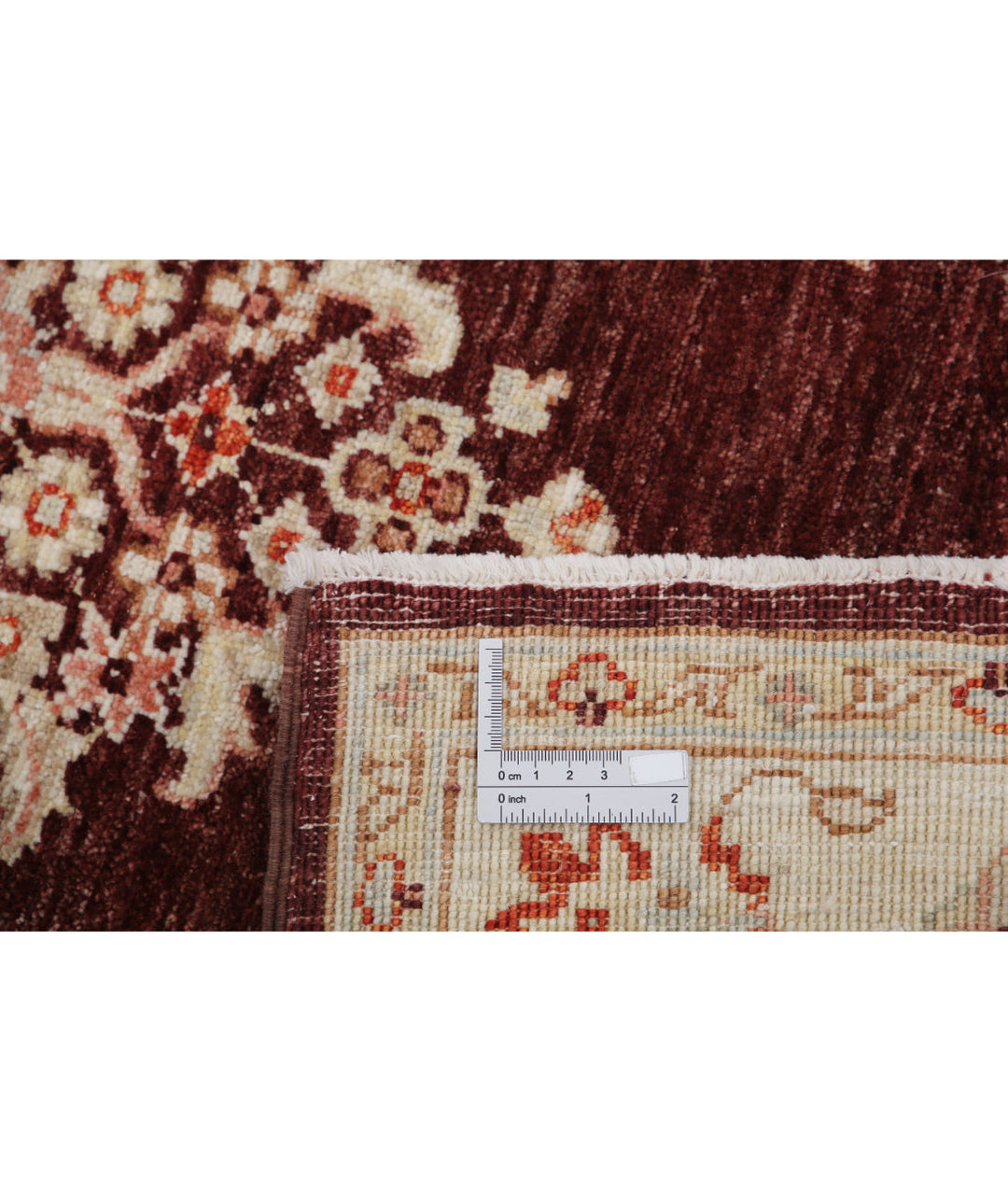 Afghan Ziegler Rug 3' 5" x 4' 11" Hand-Knotted | No. AT79382
