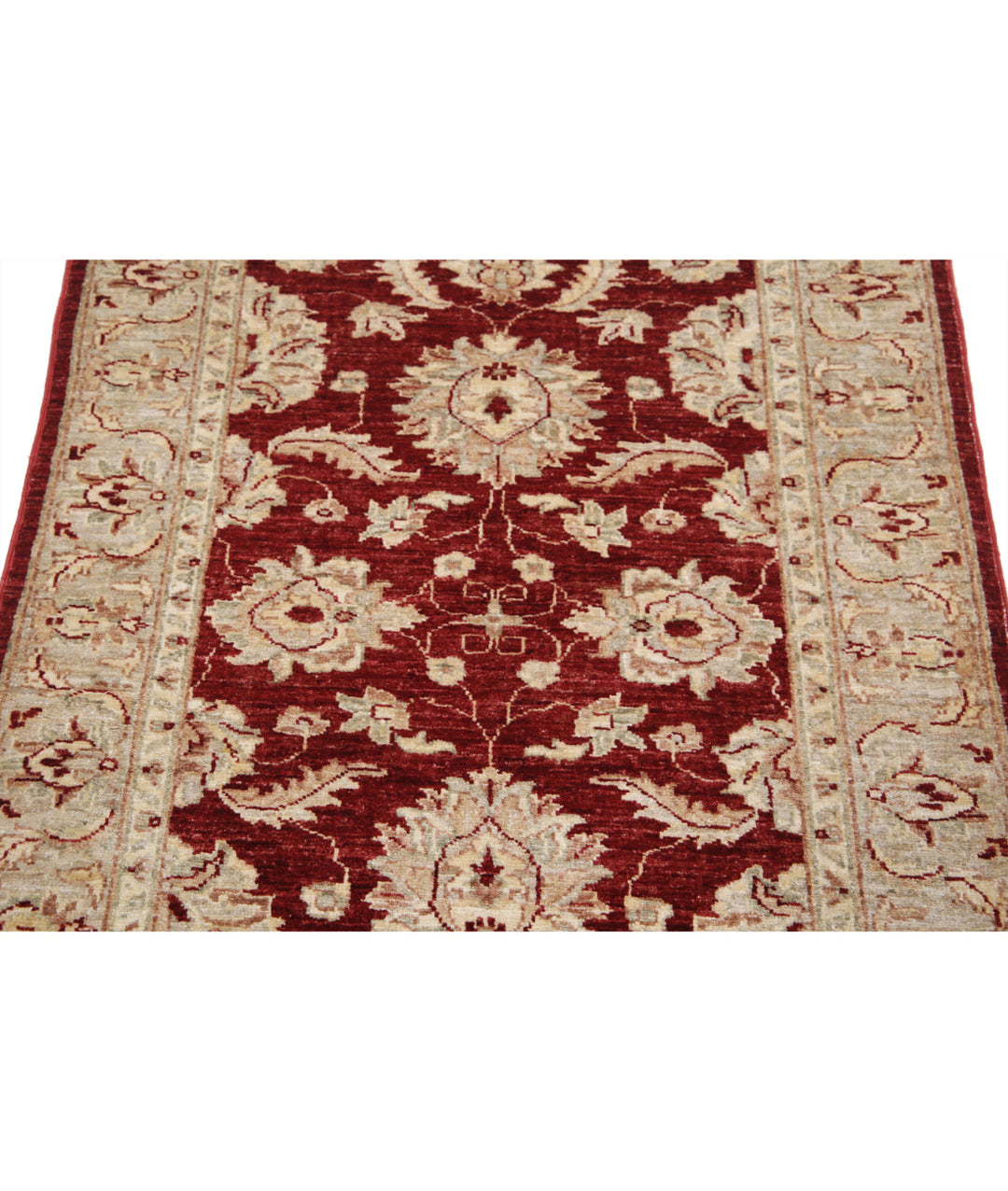 Afghan Ziegler Farhan Rug 3' 0" x 4' 7" Hand-Knotted | No. AT15825