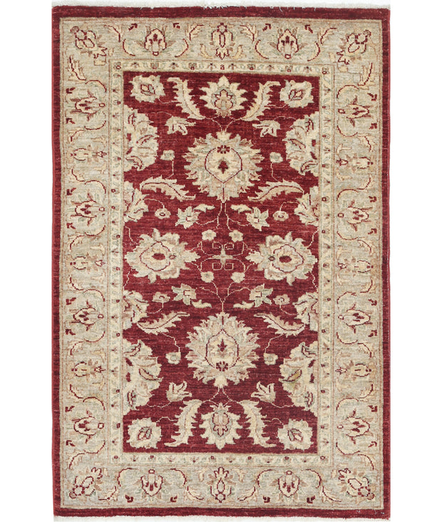 Hand Knotted Ziegler Farhan Wool Rug 3' 0" x 4' 7" - No. AT15825