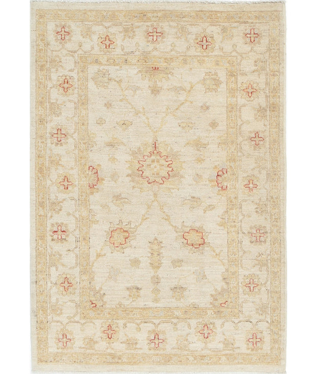 Hand Knotted Ziegler Farhan Wool Rug 2' 8" x 3' 11" - No. AT40712