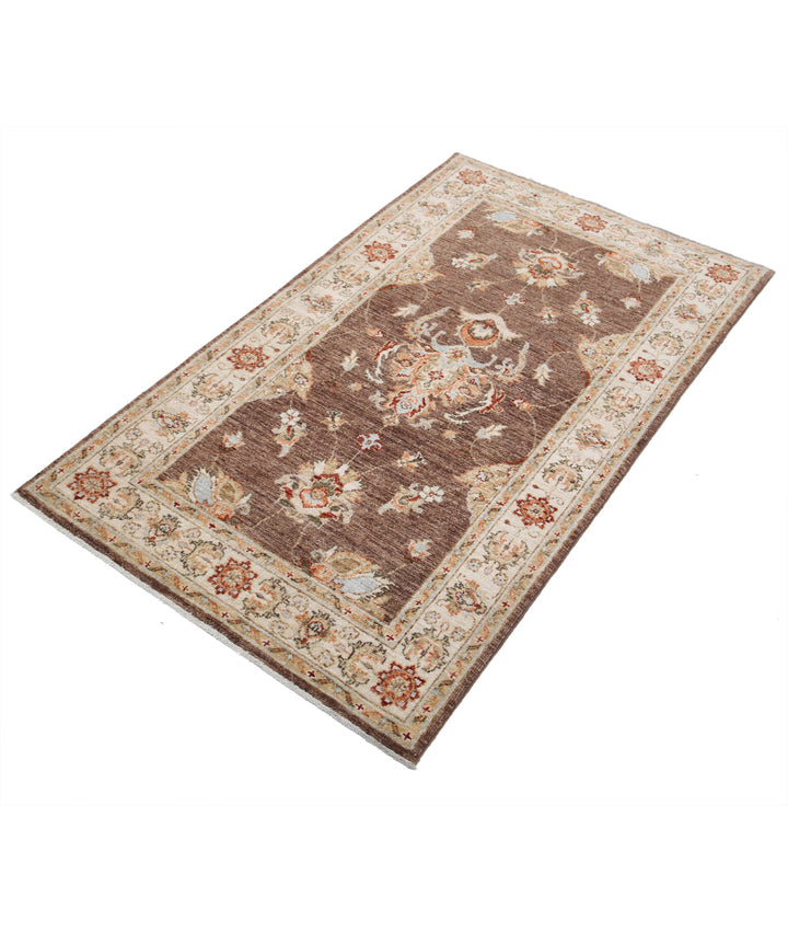 Afghan Ziegler Rug 2' 10" x 4' 9" Hand-Knotted | No. AT79499