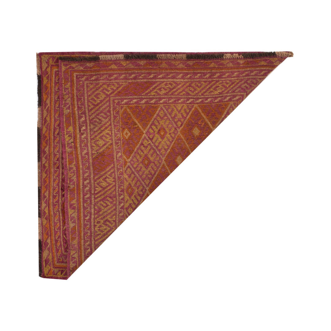 Small Square Mashwani Rug 3' 8" x 3' 11" - No. AL93243