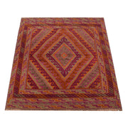 Handmade Afghan Carpet 3' 6" x 4' 0" - No. AL43339
