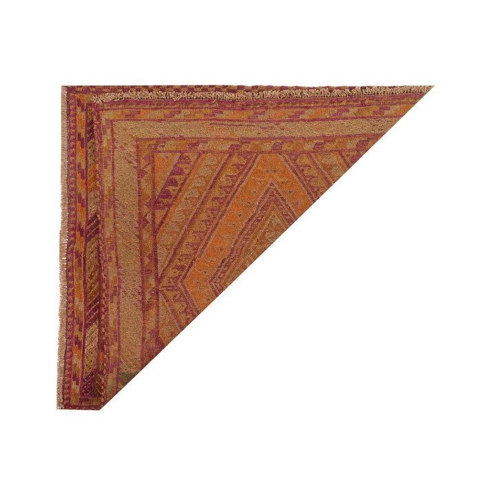 Hand Knotted Mashwani Area Rug 3' 6" x 3' 8" - No. AL56172