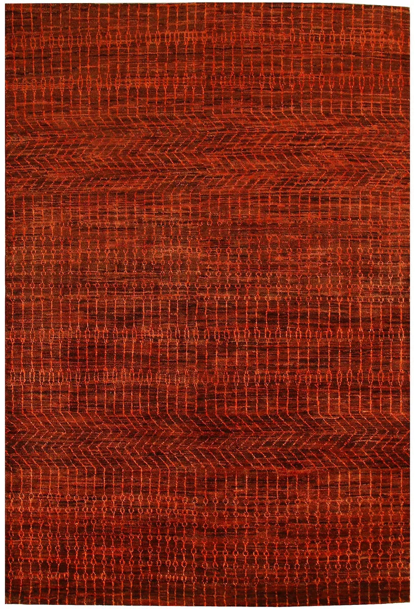 Brown Gabbeh 4' 7 x 6' 8 - No. 55717