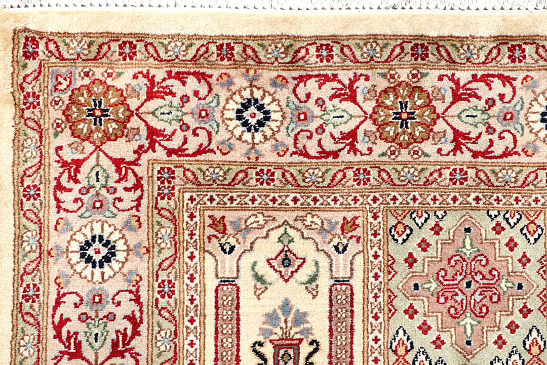 Multi Colored Bakhtiar 4'  6" x 6'  8" - No. QA81775