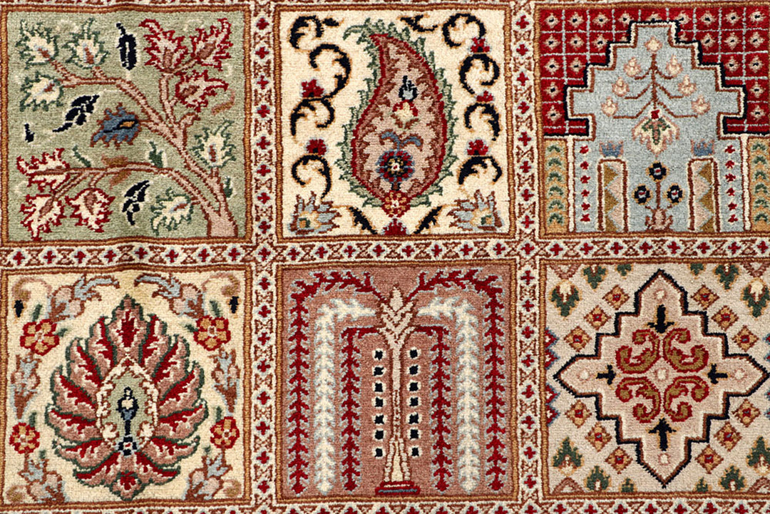 Multi Colored Bakhtiar 4'  6" x 6'  8" - No. QA81775