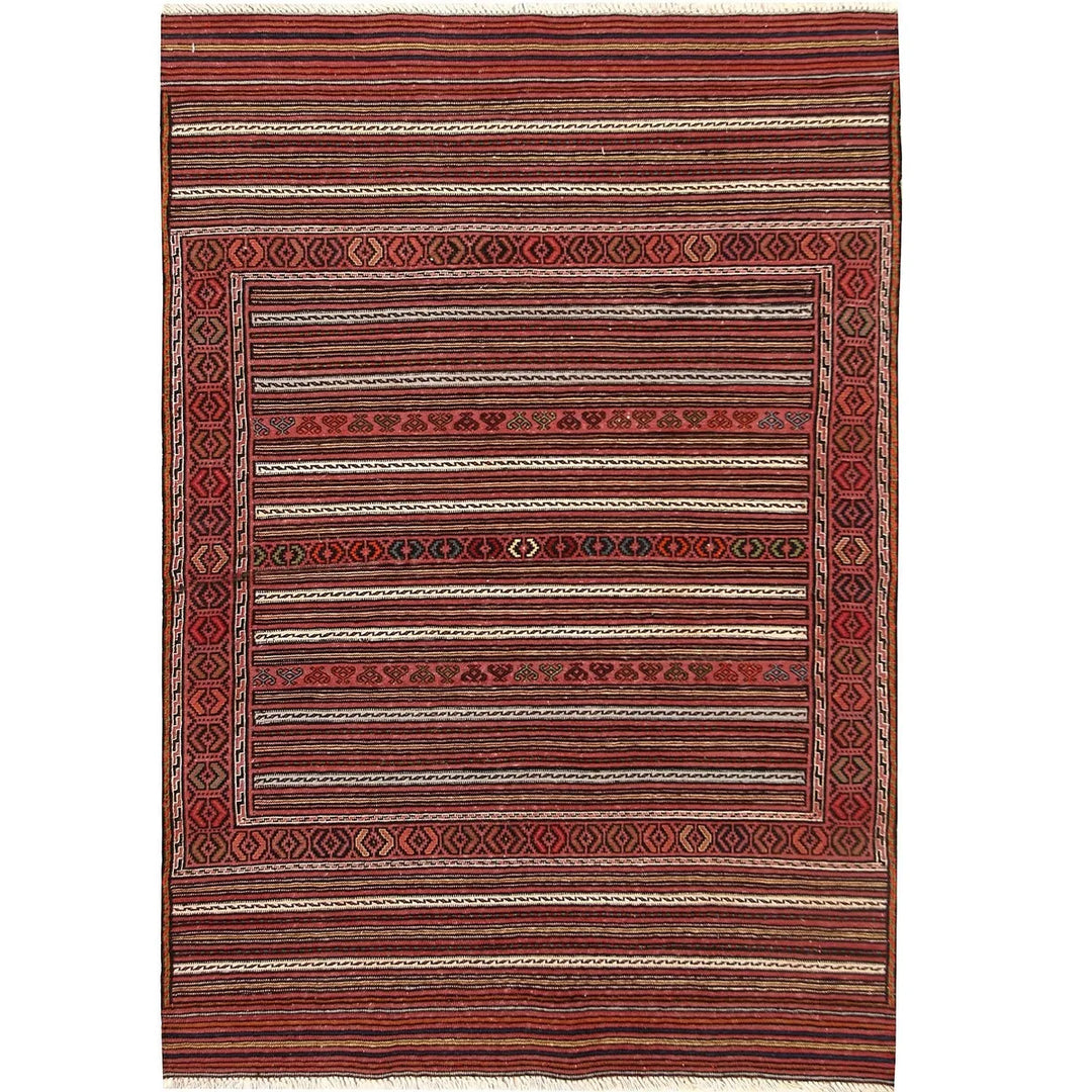Laghari Kilim 3' 2" x 4' 7"  - No. AL58559