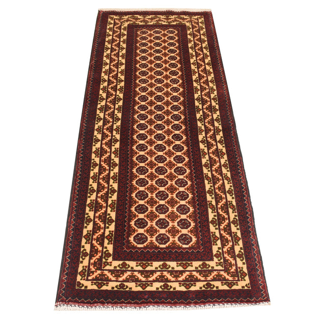 Oriental Handmade Khoja Roshnai Runner Rug 2' 2" x 6' 5" - No. AL77540