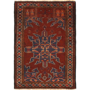 Muslim Prayer Rug 2' 8" x 3' 9" - No. AL14981