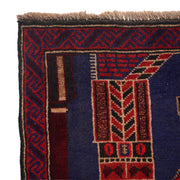 Handmade Prayer Rug 2' 11" x 4' 7" - No. AL98291