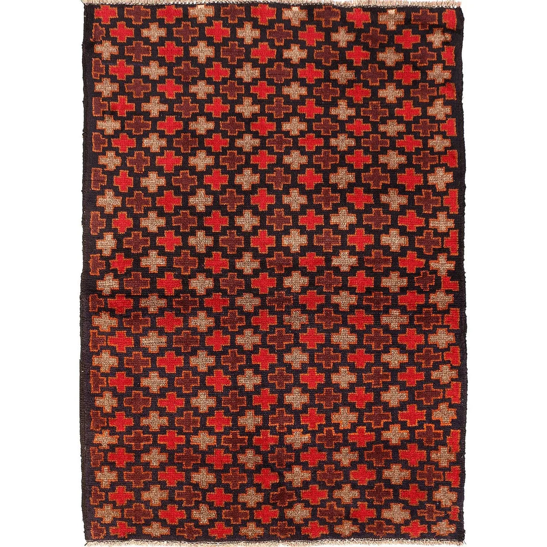 Kohistani Rug 3' 2" x 4' 5"  - No. AL63276