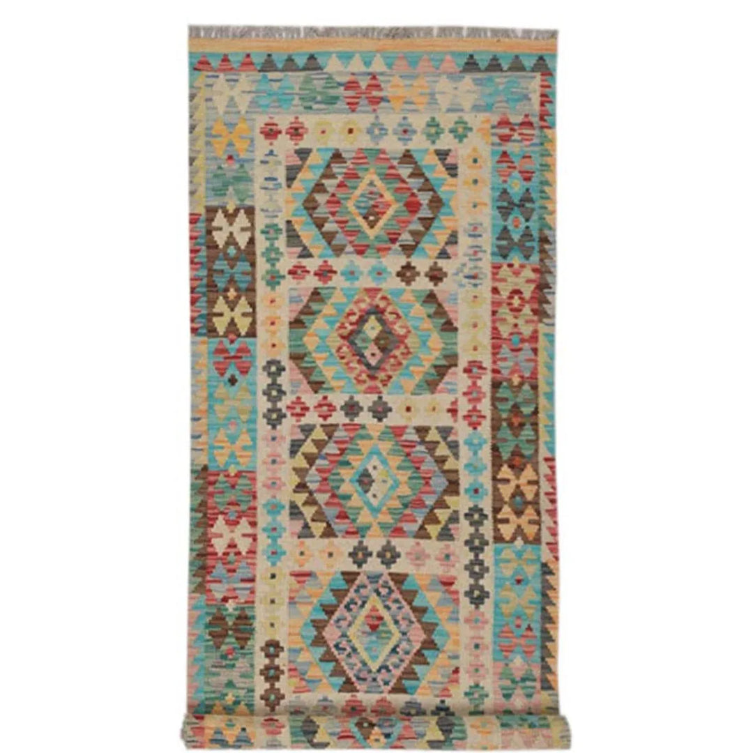 Vegetable Kilim 2' 4" x 6' 4"  - No. AL63416