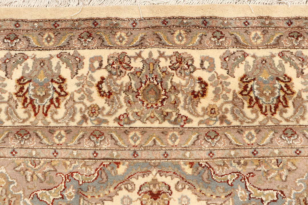 Blanched Almond Isfahan 6'  7" x 9'  5" - No. QA54055