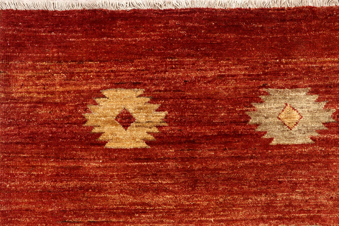 Brown Gabbeh 8'  11" x 12'  5" - No. QA42665