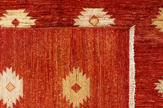 Brown Gabbeh 8'  11" x 12'  5" - No. QA42665