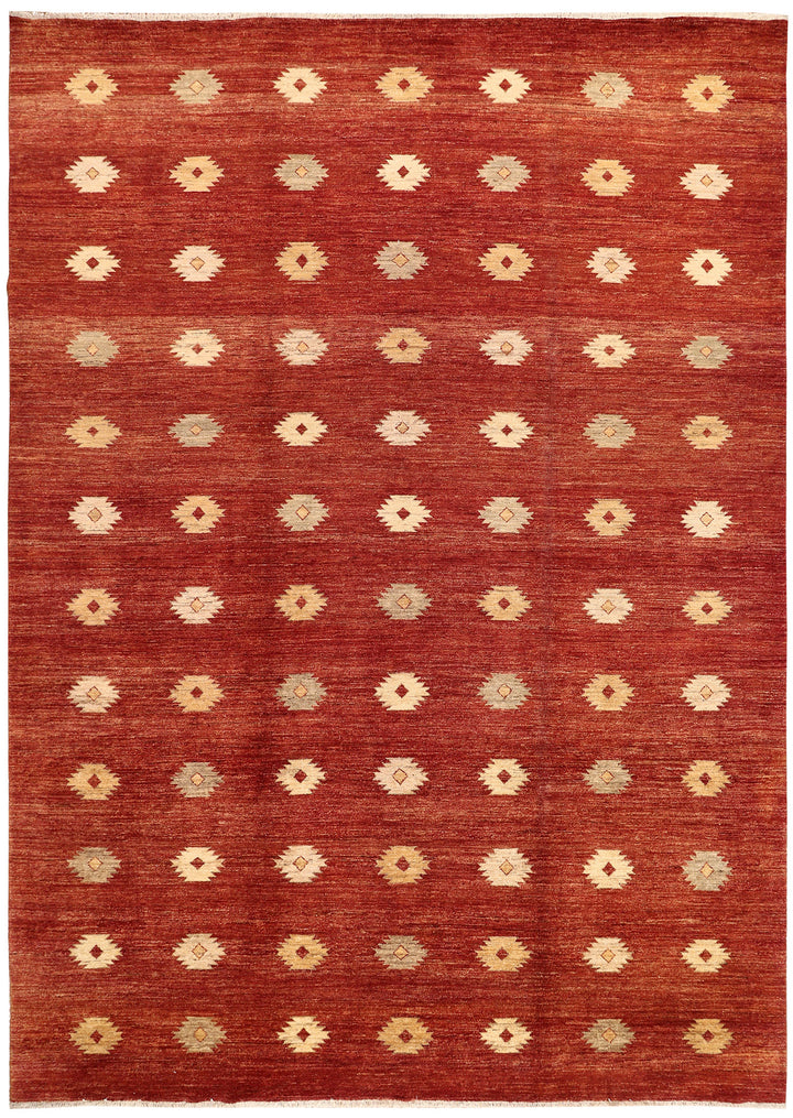 Brown Gabbeh 8'  11" x 12'  5" - No. QA42665