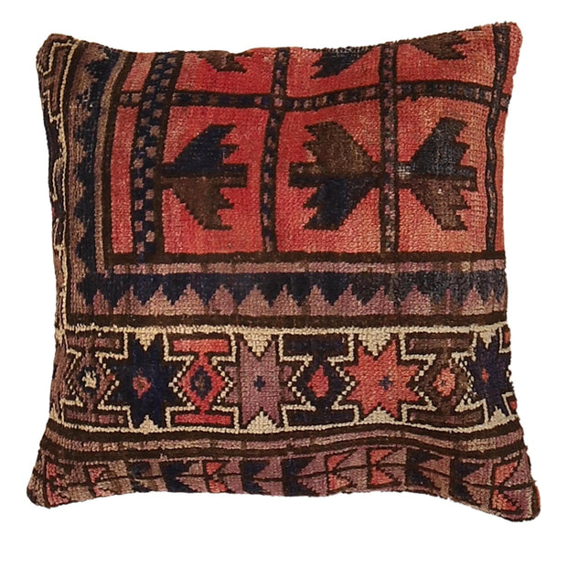 Hand Knotted Carpet Cushion 1' 7" x 1' 8" - No. AL16414