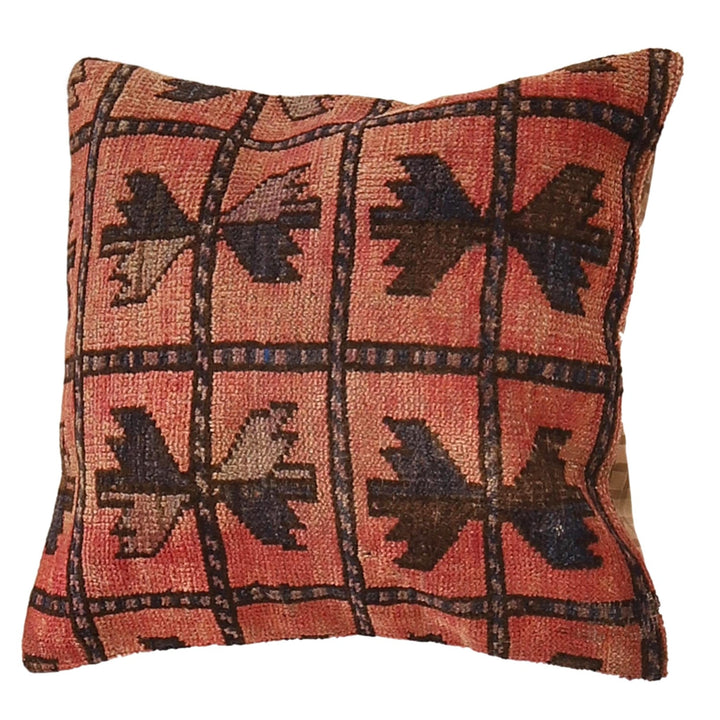 Handmade Carpet Cushion Cover 1' 8" x 1' 8" - No. AL14672