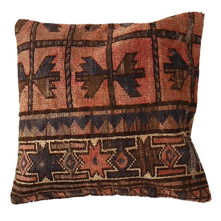 Handmade Carpet Cushion Cover 1' 8" x 1' 8" - No. AL50607