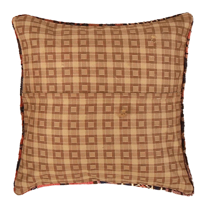 Afghan Cushion Rug 1' 7" x 1' 8" Hand-Knotted view