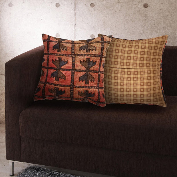 Hand Knotted Carpet Cushion 1' 8" x 1' 8" - No. AL72657